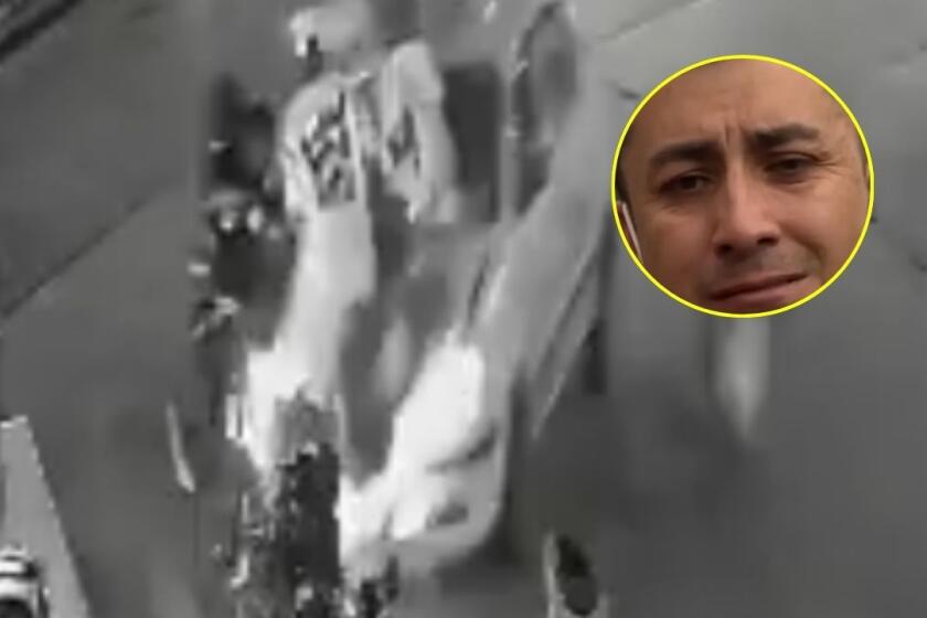 Papá de los niños arrollados