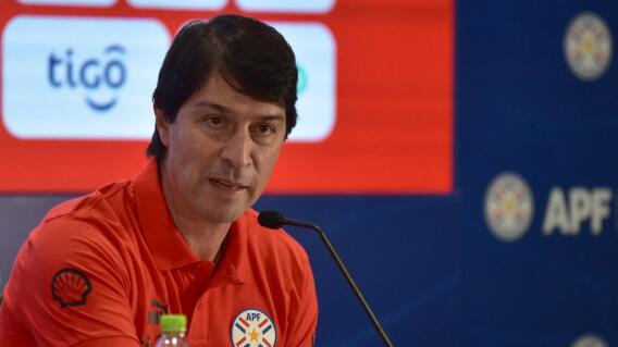 Daniel Garnero, técnico de Paraguay. Daniel Garnero, técnico de Paraguay.