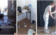 Influencer barrendero de Bogotá expone a turistas cochinos que dejaron habitación destrozada