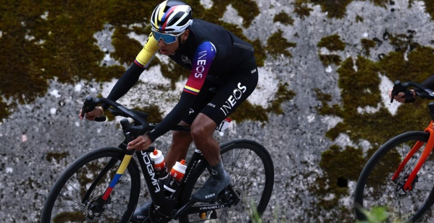 Egan Bernal, ciclista colombiano. 