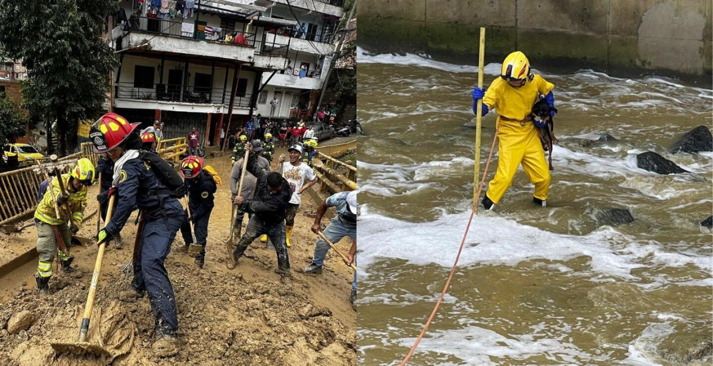 Dos personas fallecidas por emergencias: Medellín y Antioquia en alerta por fuertes lluvias