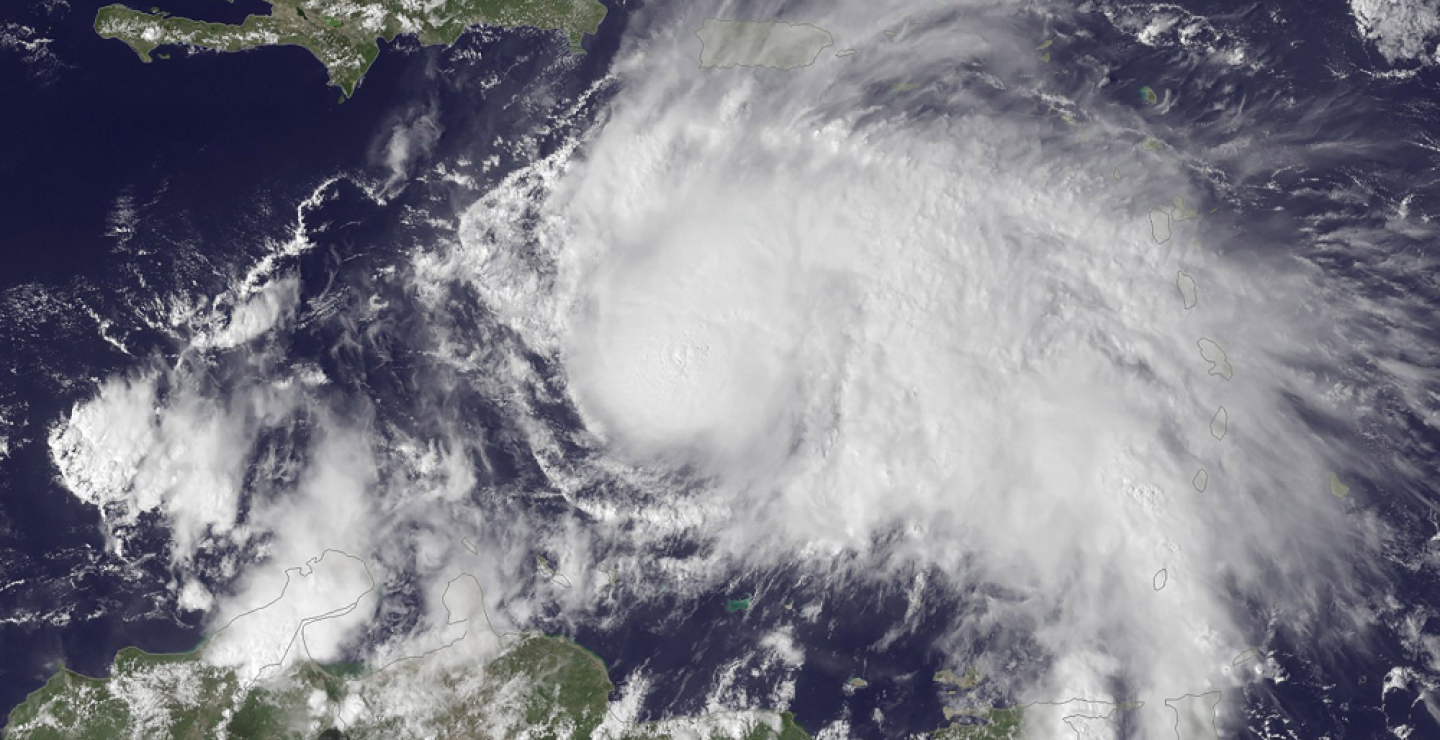 270604_El huracán estará a unos 200 kilómetros de la península de La Guajira. Foto: AFP