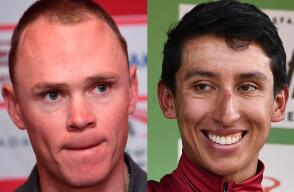 370425_Chris Froome y Egan Bernal - Fotos AFP