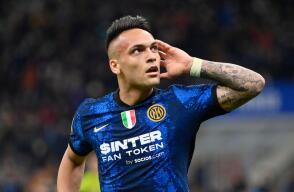 Inter vs Milan - Lautaro Martinez Inter vs Milan - Lautaro Martinez
