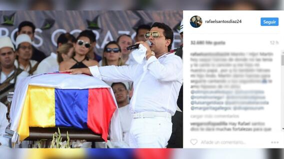 3040_La Kalle - Rafael Santos despidiendo a Martín Elías - Foto Instagram 3040_La Kalle - Rafael Santos despidiendo a Martín Elías - Foto Instagram