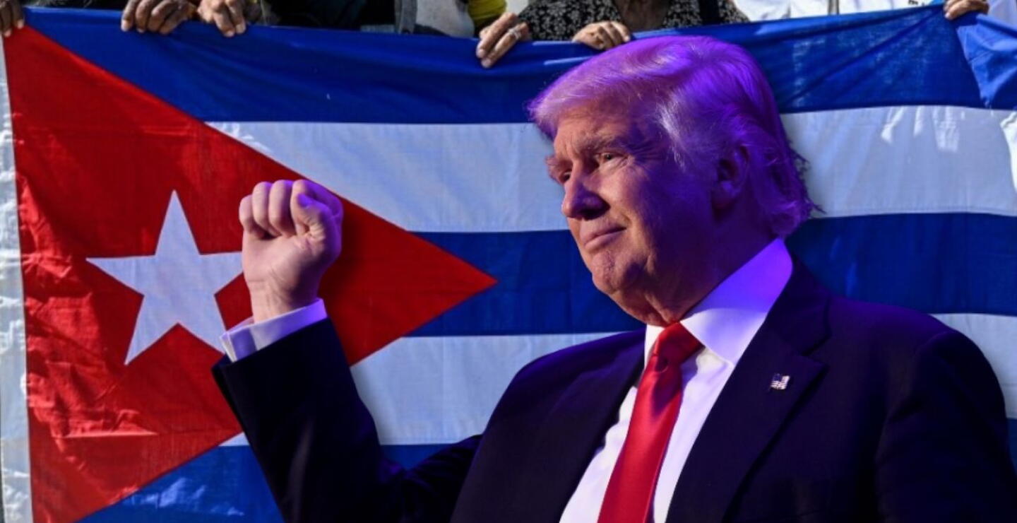 Trump advierte que Cuba está por caer