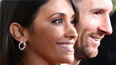 Lionel Messi y Antonela Rocuzzo_AFP.jpg