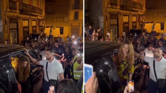 "Con ese guardaespaldas 😍 pa' qué Piqué? 🤣", le escribieron a Shakira. "Con ese guardaespaldas 😍 pa' qué Piqué? 🤣", le escribieron a Shakira.