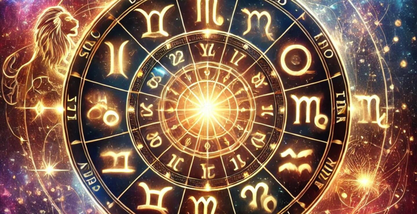 Imagen de referencia sobre el horóscopo; signos más afortunados en 2025