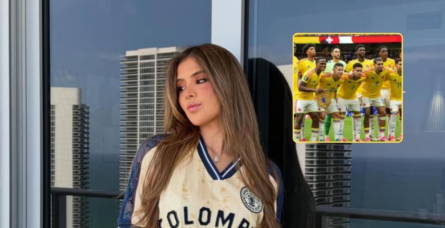 Pareja de James Rodríguez lanza mensaje a la selección Colombia