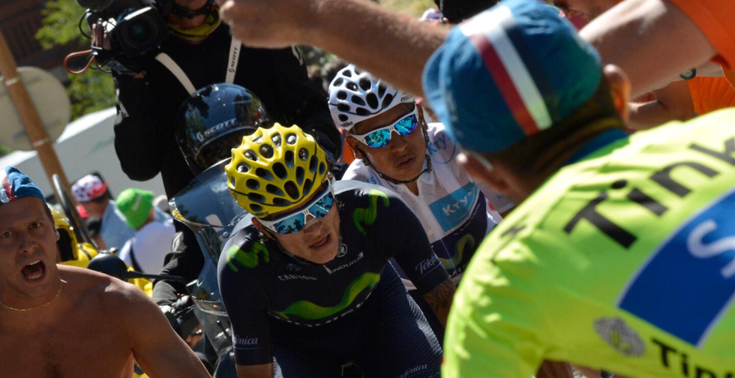 Winner Anacona. Equipo Movistar. El ciclista boyacense fue elegido en 2015 por el equipo español para escoltar a Nairo. En esa edición ocupó la casilla 57.