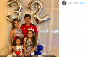 297291_Blu Radio /Roberto Ovelar junto a su familia. Foto: Instagram