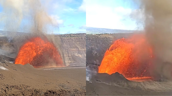 El volcán Kilauea de Hawái entra en erupción El volcán Kilauea de Hawái entra en erupción