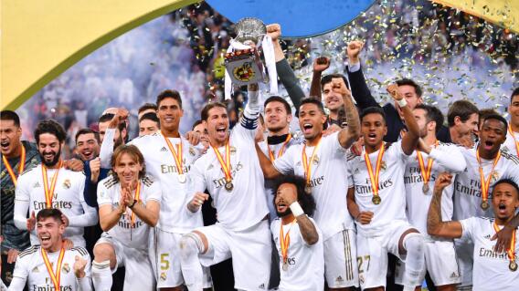 352664_BLU Radio. Real Madrid, campeón Supercopa de España 2020 // Foto: AFP 352664_BLU Radio. Real Madrid, campeón Supercopa de España 2020 // Foto: AFP