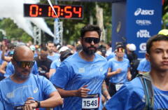 Carrera atlética en Medellín.