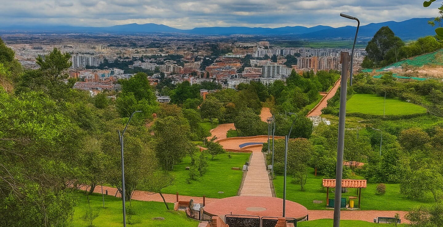 Dónde ver los Nevados desde Bogotá: este el Mirador Los Nevados en Suba
