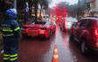 Boletean a dueño de ferrari que parqueo mal en Bogotá