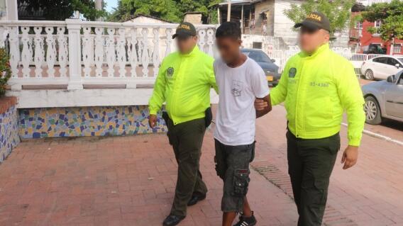 296772_Foto captura alias 'La Mona' Policía Nacional