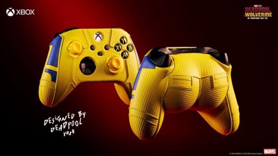 Este es el control de Xbox inspirado en Wolverine Este es el control de Xbox inspirado en Wolverine