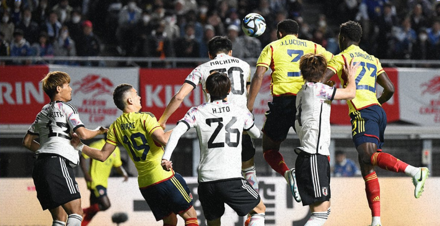 Colombia se enfrentó a Japón en su segunda salida por la gira asiática.