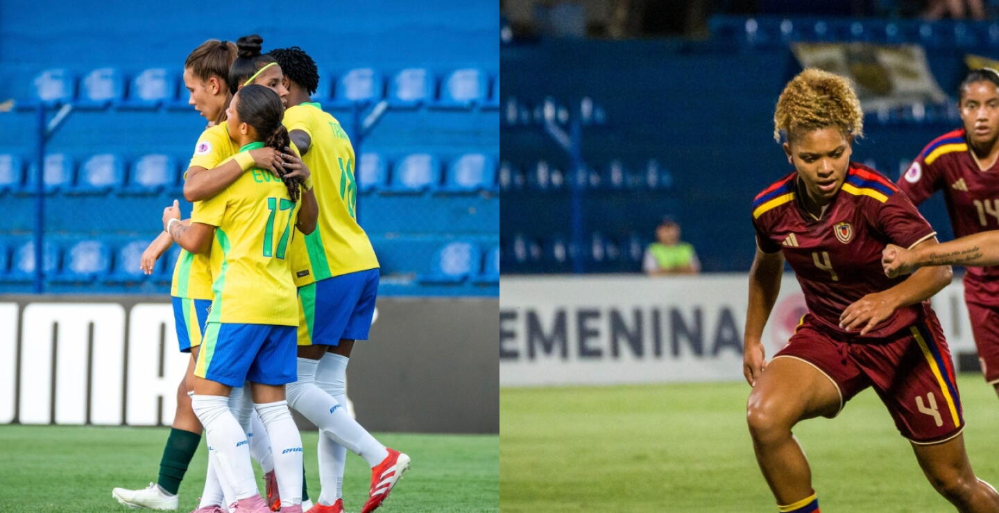 Brasil y Venezuela se enfrentan en el Sudamericano femenino Sub-20.