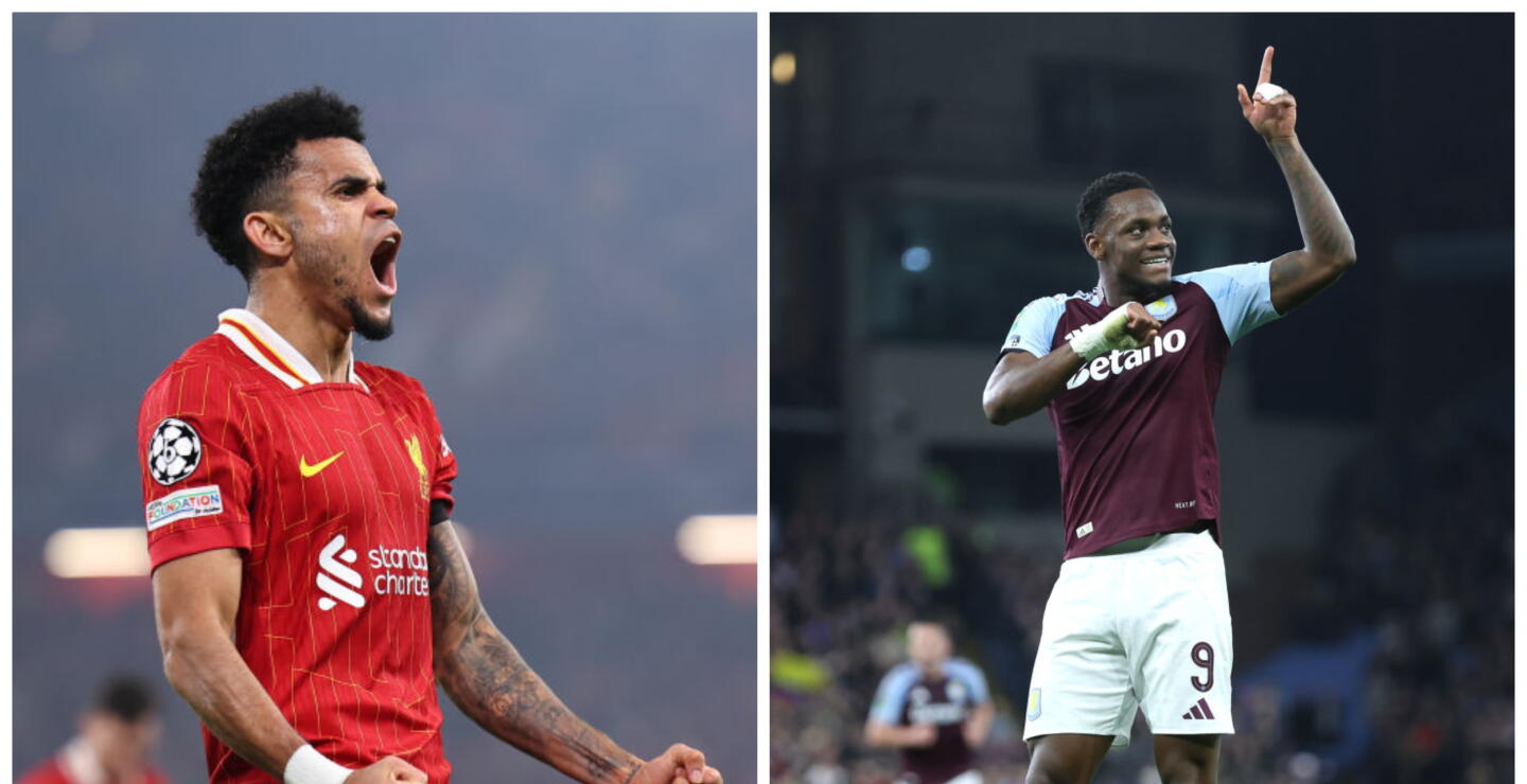 Luis Díaz y Jhon Jáder Durán se enfrentan en Liverpool vs. Aston Villa en la Premier League. 
