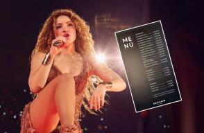 Precios comida en concierto de Shakira Precios comida en concierto de Shakira