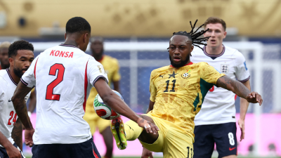 Semenyo; jugador de la Selección de Ghana