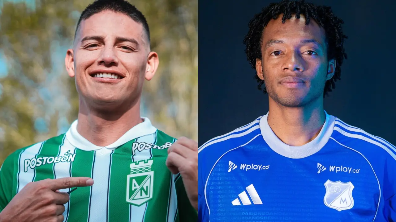 Millonarios y Atlético Nacional empatan 1-1 en clásico colombiano