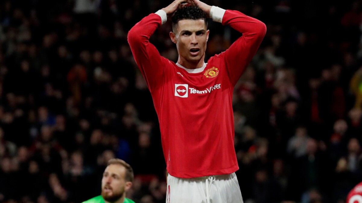 Qué carita, Cristiano Ronaldo: así reaccionó, tras la eliminación de Manchester United en Champions | Champions | GolCaracol