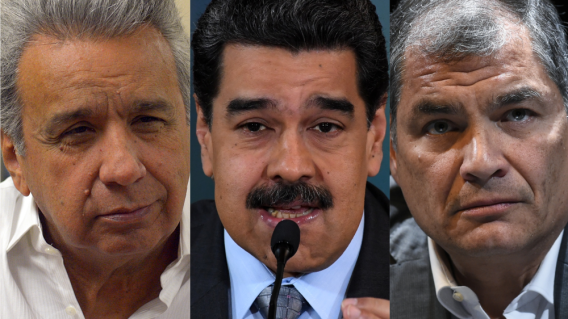 345765_BLU Radio. Lenín Moreno acusa a Maduro y Correa de "violencia nunca antes vista" en Quito // Foto: AFP