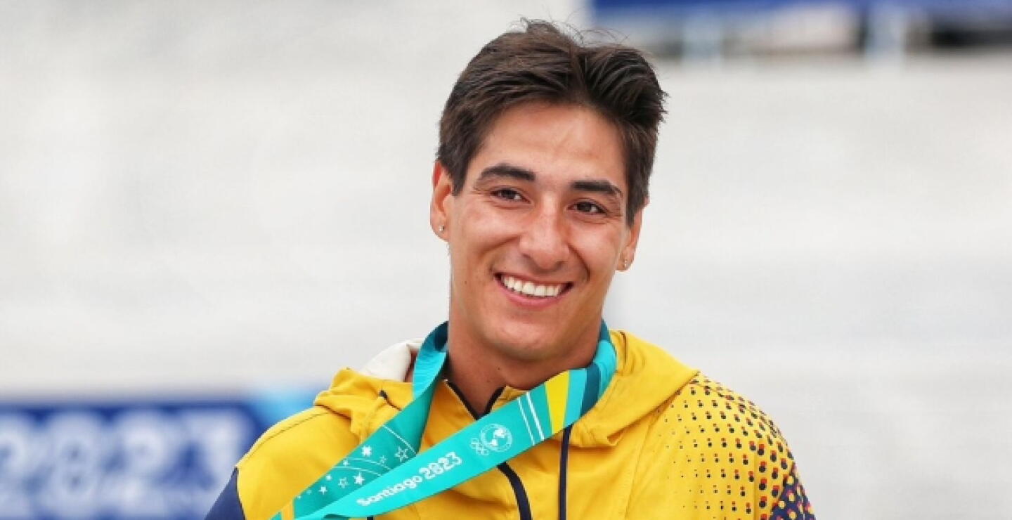  Jhancarlos González durante los Juegos Panamericanos de Santiago 2023