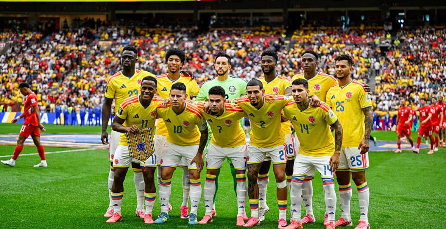 La formación titular de la Selección Colombia contra Suiza en el Mundial 2026.