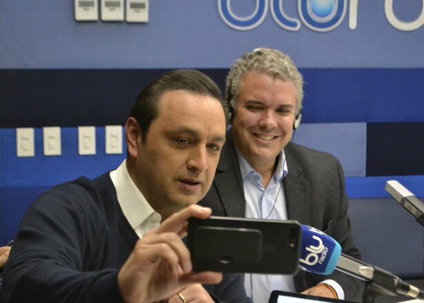302343_Iván Duque en Voz Populi - Foto: Blu radio