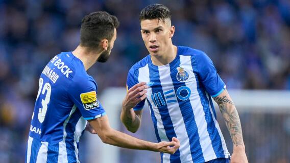 Mateus Uribe, jugador del Porto Mateus Uribe, jugador del Porto