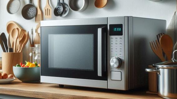 Imagen referencial, horno microondas Imagen referencial, horno microondas