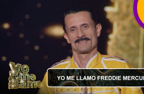 Yo Me Llamo Freddie Mercury se presenta en Yo Me Llamo 2023.