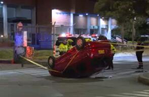 Familia de Bogotá sufrió accidente de tránsito por taxista imprudente que hacía piques ilegales