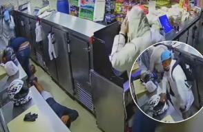 Video | Ladrones en Bogotá amarraron, golpearon y robaron a dueños de una carnicería Video | Ladrones en Bogotá amarraron, golpearon y robaron a dueños de una carnicería
