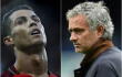 244429_Cristiano Ronaldo y José Mourinho. Foto: AFP