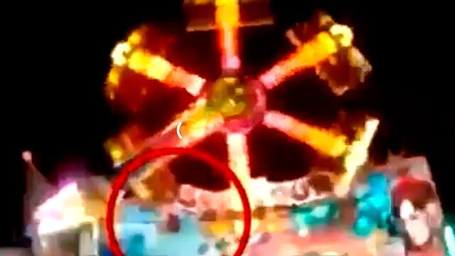 Impresionante: adolescente salió volando de una atracción en un parque de Ecuador Impresionante: adolescente salió volando de una atracción en un parque de Ecuador