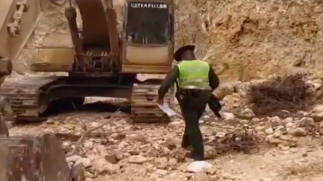 Los cogieron trabajando en mina ilegal que ya había sido cerrada