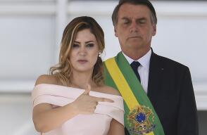 323685_BLU Radio. Michelle Bolsonaro / Foto: AFP