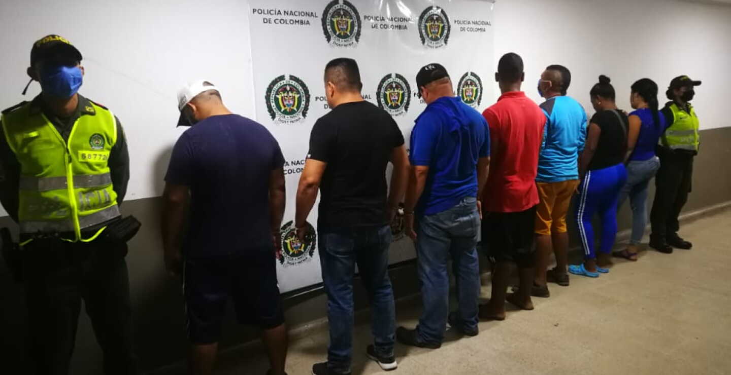 361677_Capturados por violar cuarentena en Atlántico. Foto: Cortesía