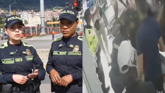 Patrulleras que ayudaron a parir en Bogotá Patrulleras que ayudaron a parir en Bogotá