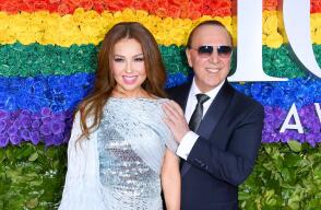 Thalía y Tommy Mottola, ¿con P. Diddy? Thalía y Tommy Mottola, ¿con P. Diddy?