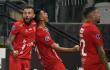 Duván Vegara en un partido con América de Cali en la Copa Sudamericana. 