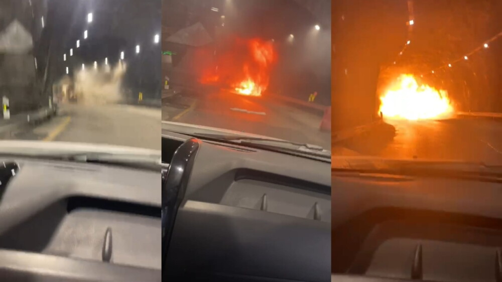 Accidente camión cisterna vía al Llano