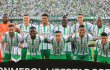 Atlético Nacional formado, previo a duelo de Copa Libertadores.