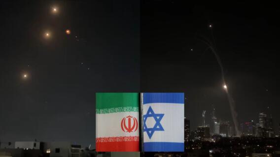 Videos impactantes muestran cómo interceptan misiles de Irán en Israel Videos impactantes muestran cómo interceptan misiles de Irán en Israel